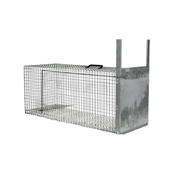 Trappole per predatori in ferro zincato con entrata singola