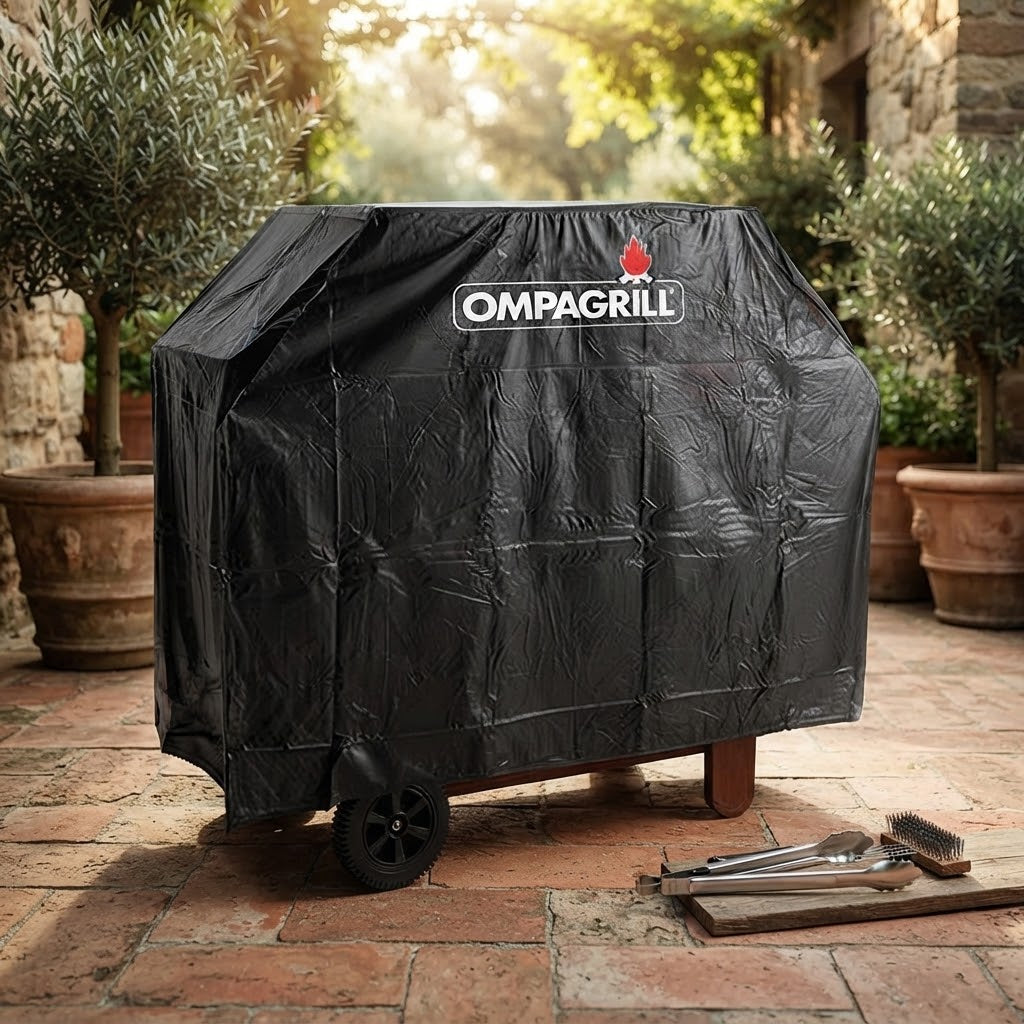 Telo di protezione per barbecue impermeabile ed antivento copertura universale