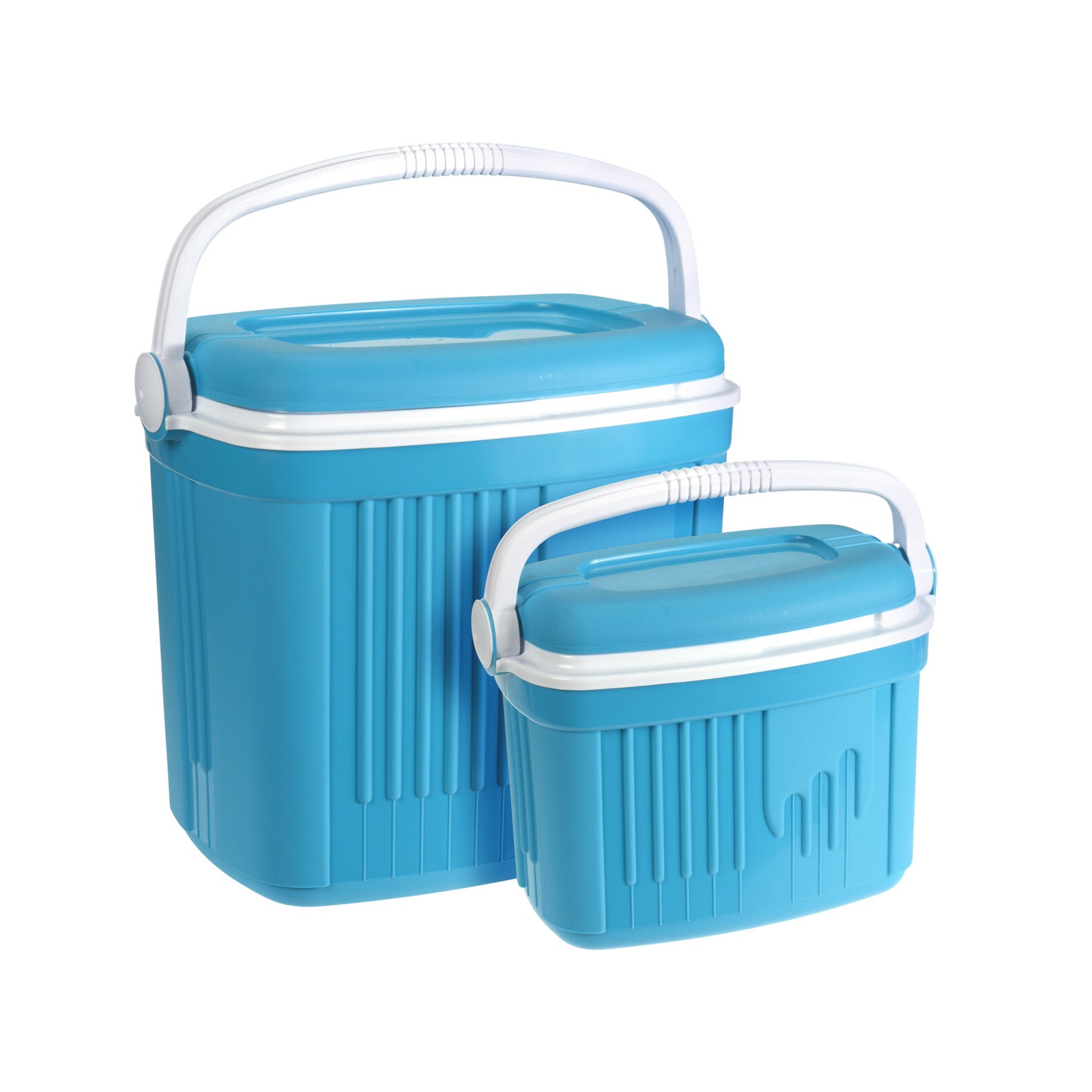 Set di 2 Frigo Box Portatili, Capacità 8L e 32L, Compatti, Isolanti e Pratici