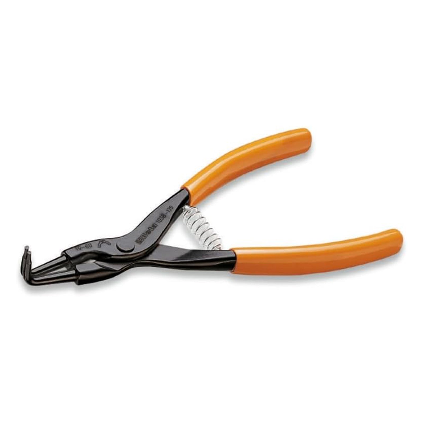 Pinza a becchi piatti a 90° con manici in PVC per alberi