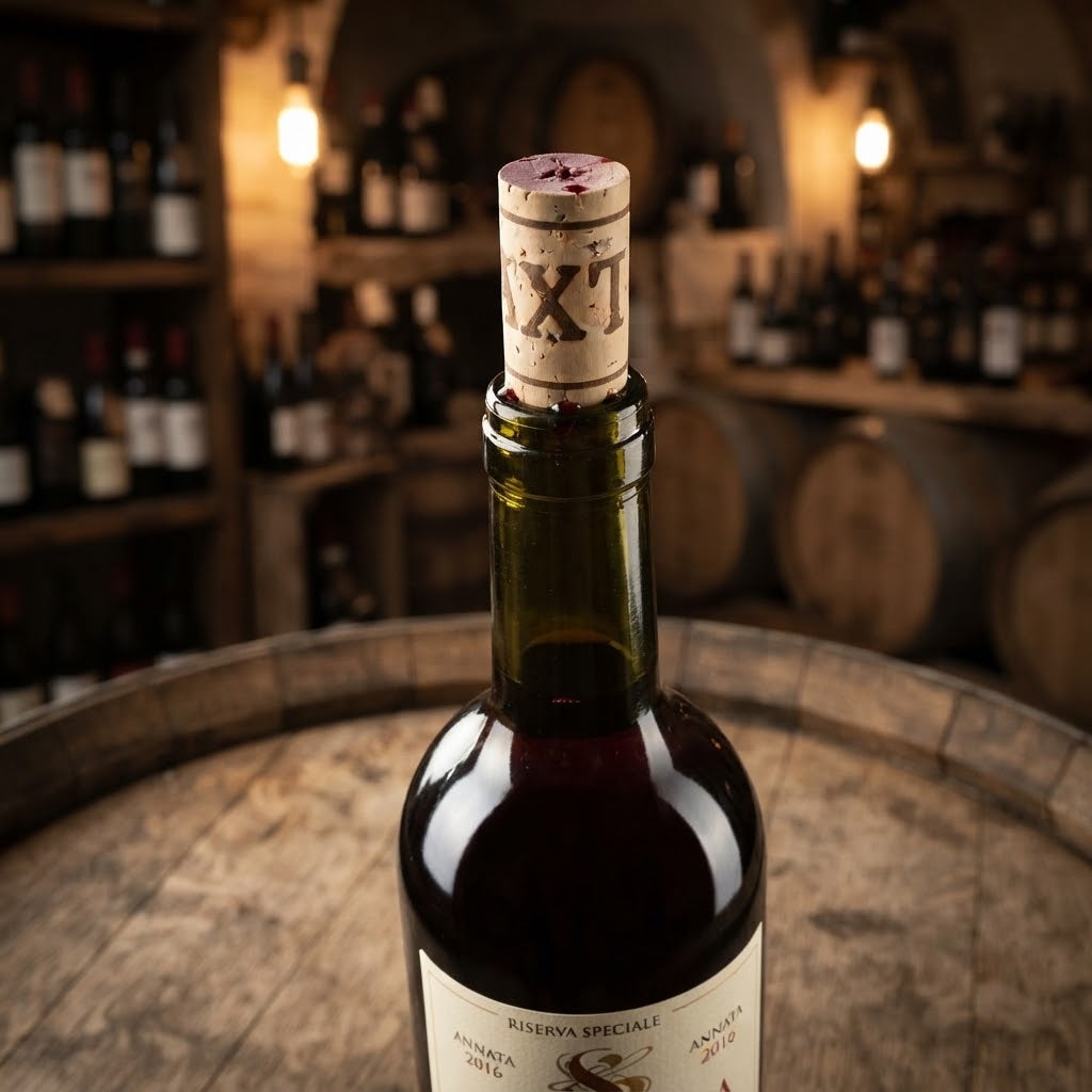 Tappi di sughero "Extra" per bottiglie di vino, impermeabili da 100 pezzi