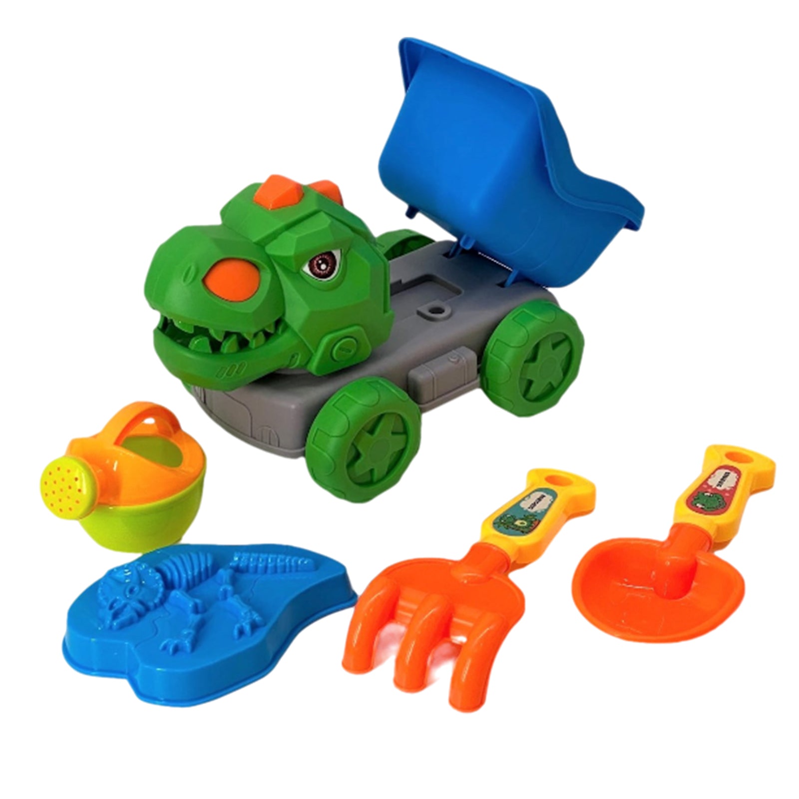 Camion dinosauro gioco in plastica da spiaggia per bambini