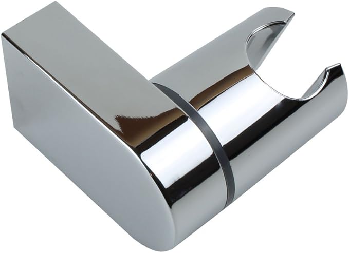 Doccetta Linea "Grey" anticalcare con tubo flessibile e supporto da parete