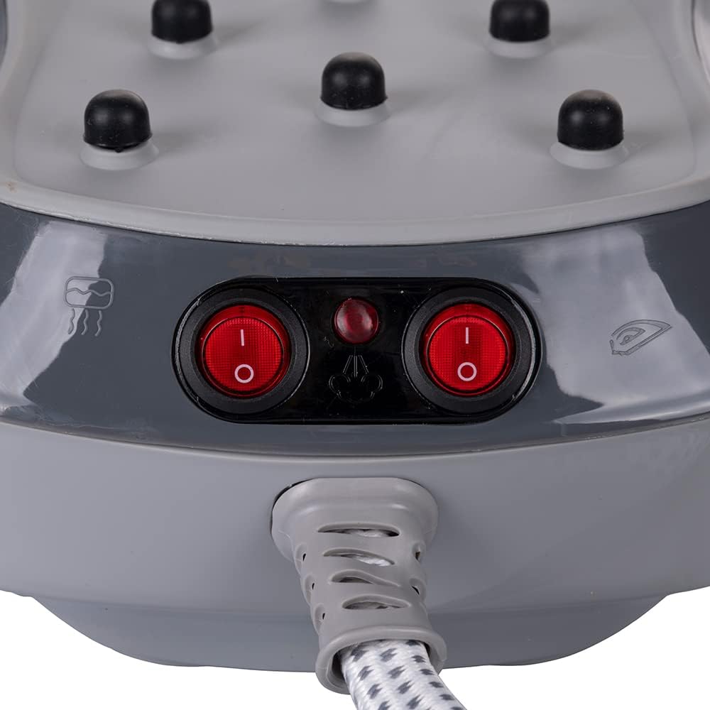 Ferro da stiro a vapore con caldaia, con manico rivestito in sughero e Piastra in alluminio da 2000 W