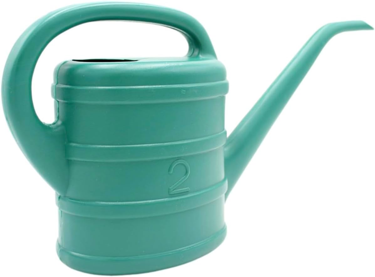 Annaffiatoio a cipolla in plastica verde per irrigazione giardino