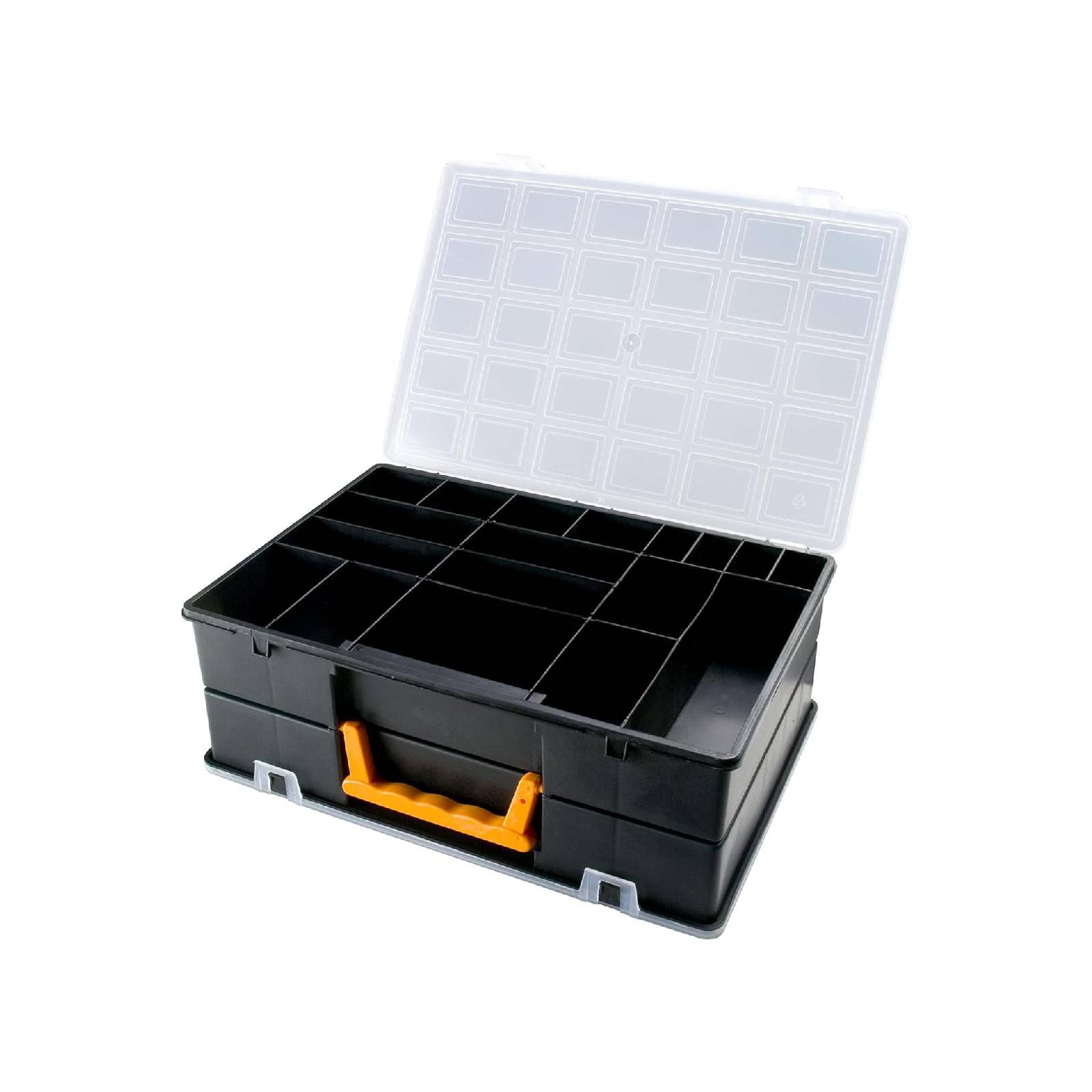 Valigetta porta minuteria art.4400 formata da 18 scomparti 36 x 25 x 13 cm