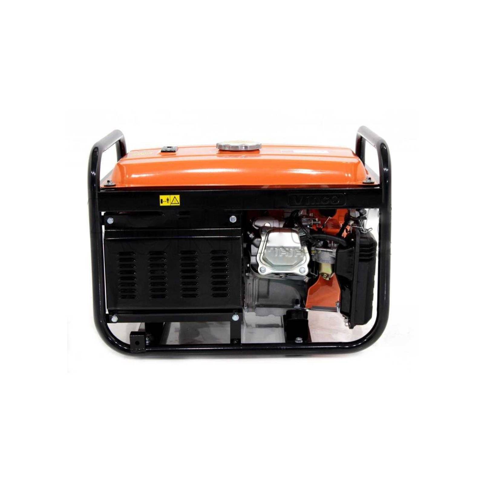 Generatore "BDLEC3000" motore monofase a 4 tempi con funzionamento con benzina ed avviamento a strappo 2,8 KW Hp 6,5