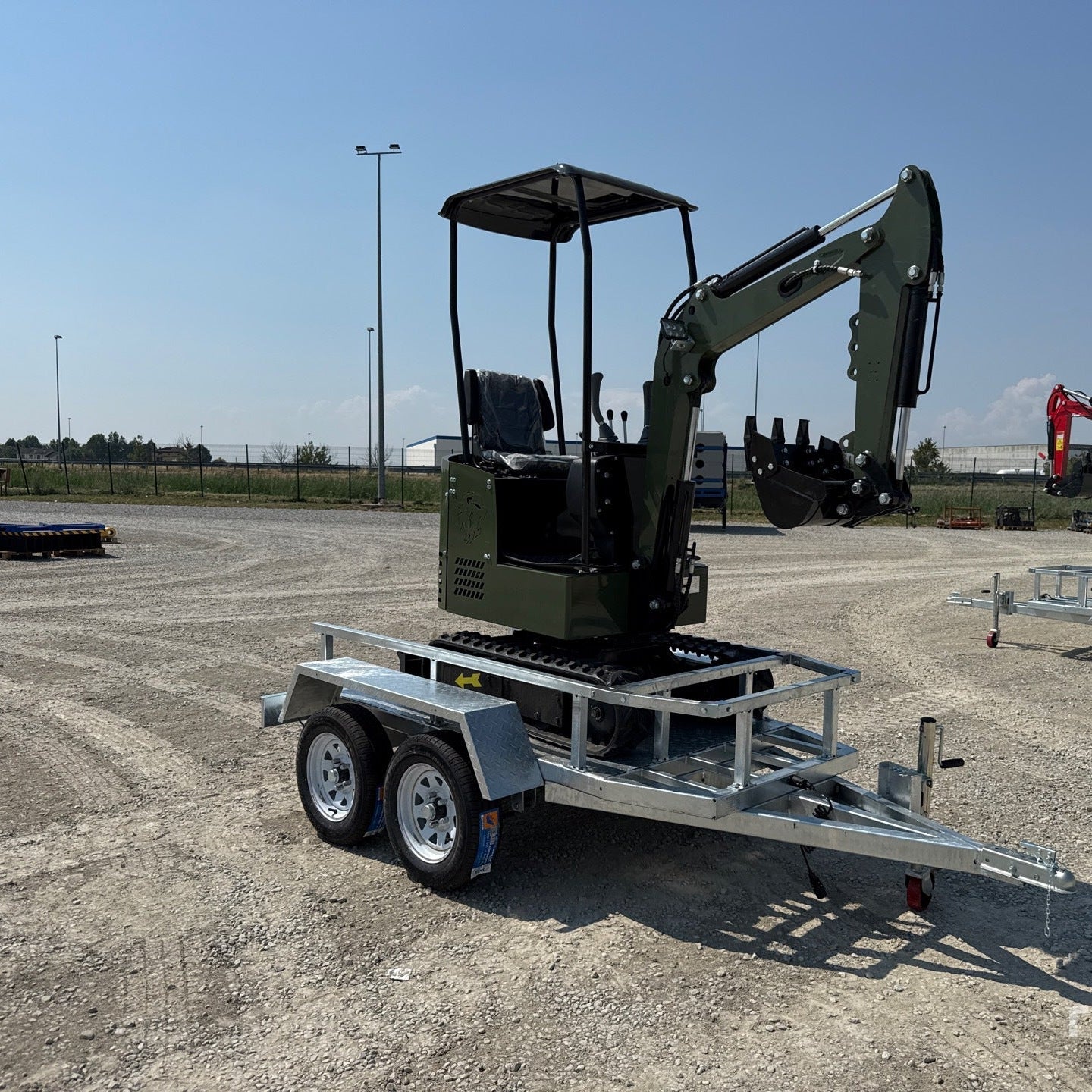 Mini escavatore Colt KV13 (2026) + Rimorchio Biasse - Nuovo