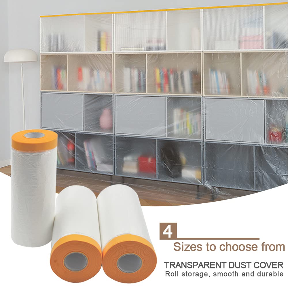 Plastica per mascherare con nastro adesivo "Copro al volo" per rivestimenti e piccole coperture