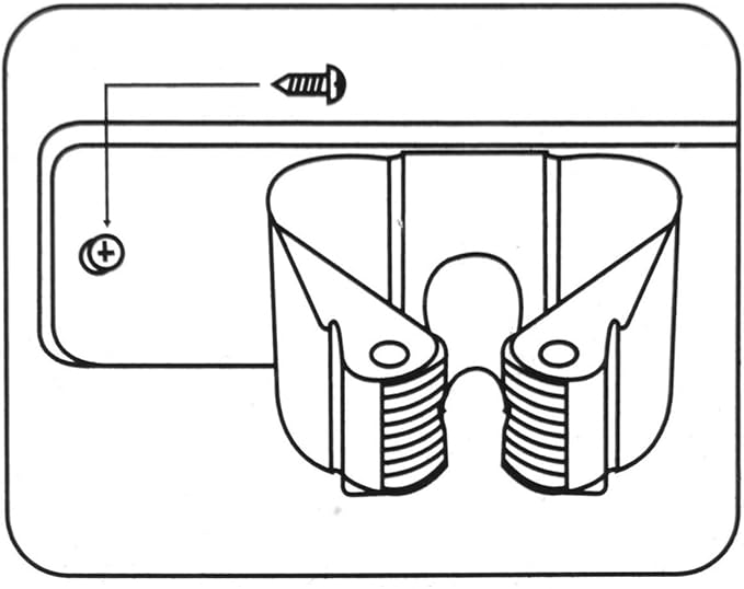 Barra appendiscopa in metallo verniciato con ganci aggiuntivi