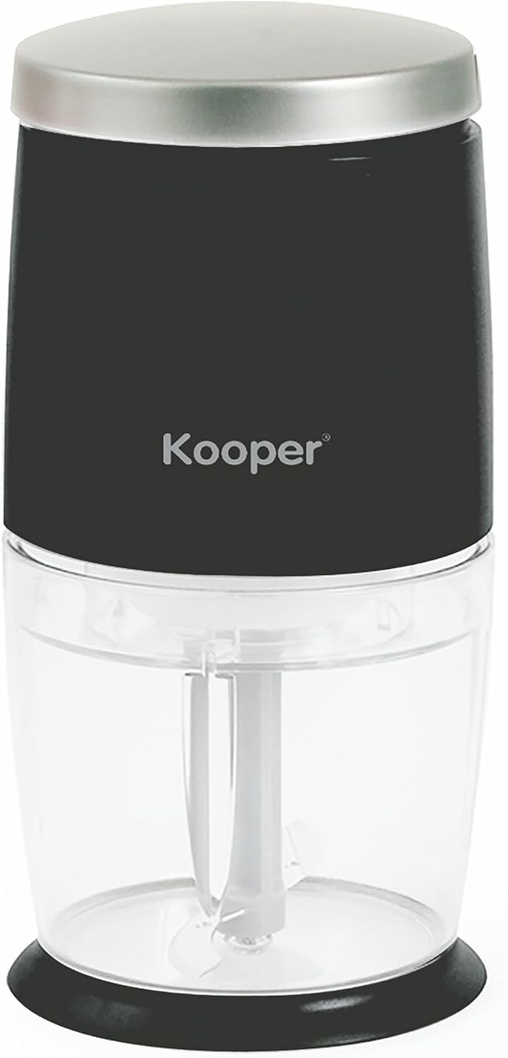 Tritatutto mini "Easy chopper" per tritare e sminuzzare con recipiente in plastica da 400 ml