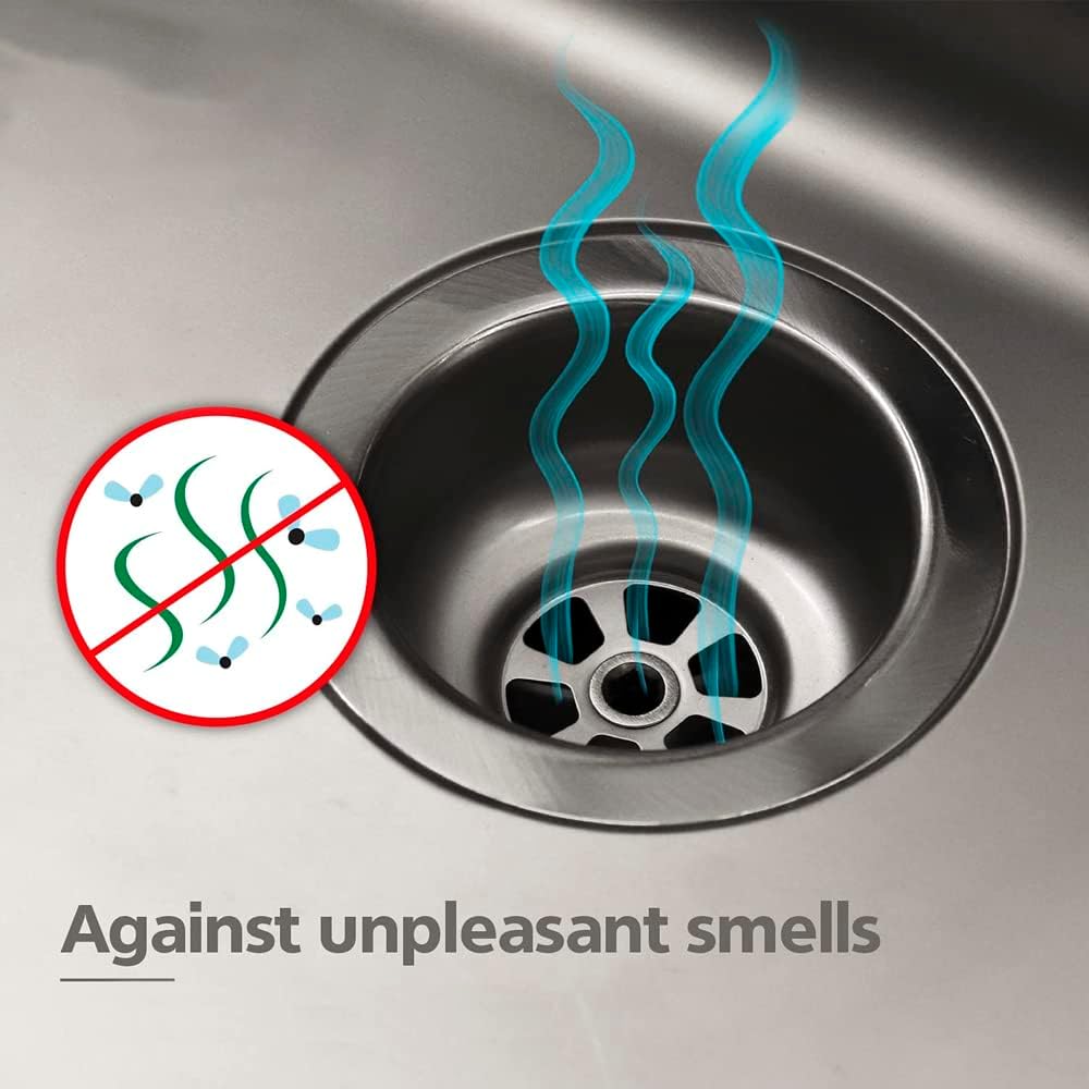 Stura scarico a molla con spirale in acciaio e manovella in legno da  Ø 6 mm