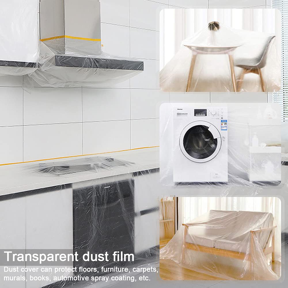 Plastica per mascherare con nastro adesivo "Copro al volo" per rivestimenti e piccole coperture