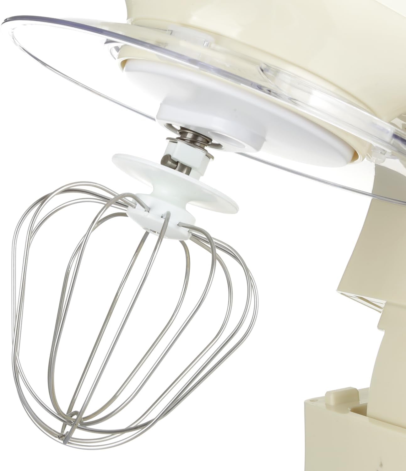 Impastatore sbattitore in acciaio inox con 2 fruste a 6 velocità, da 5 litri