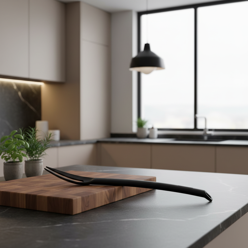 Forchettone "Space Line" in nylon resistente al calore da 32 cm
