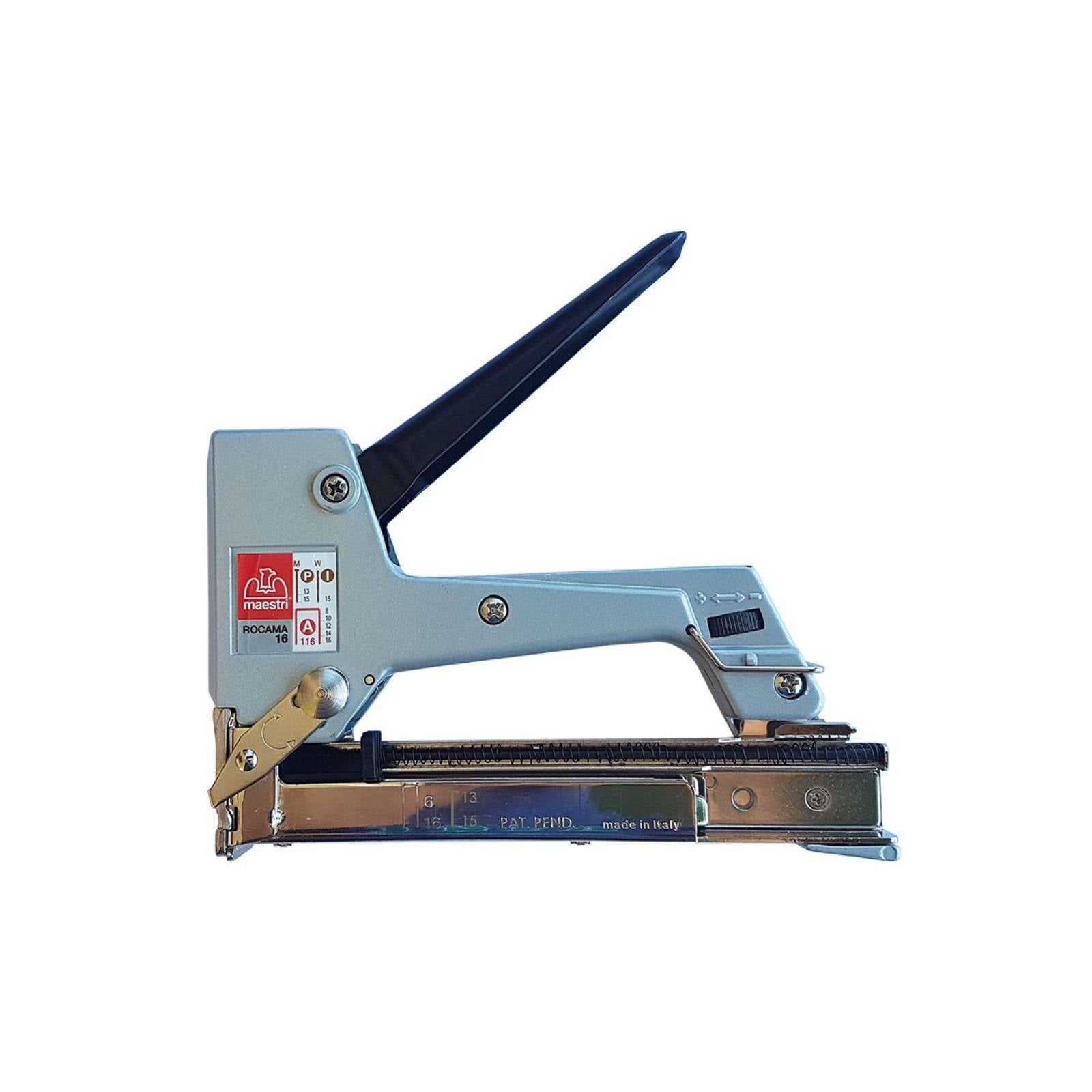 Fissatrice inchiodatrice "ROCAMA 16"con corpo in lega di alluminio