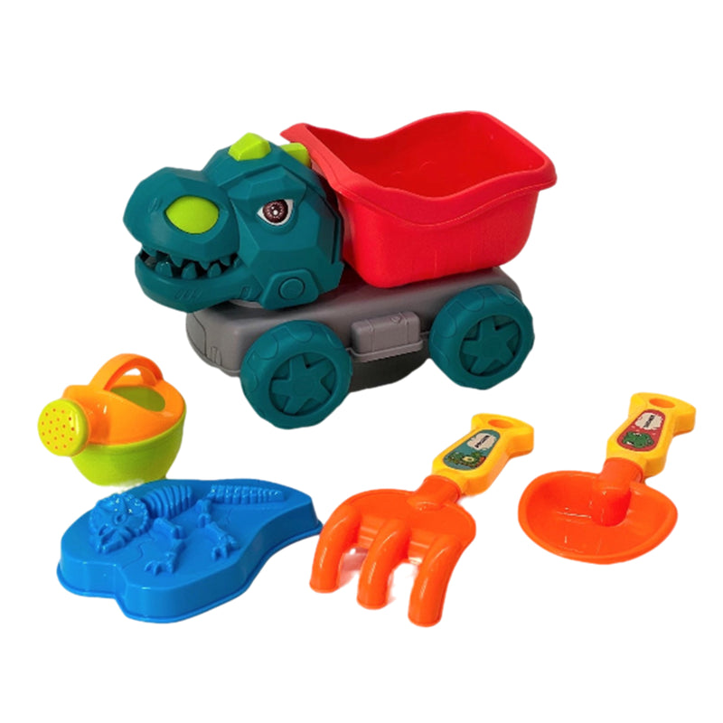 Camion dinosauro gioco in plastica da spiaggia per bambini