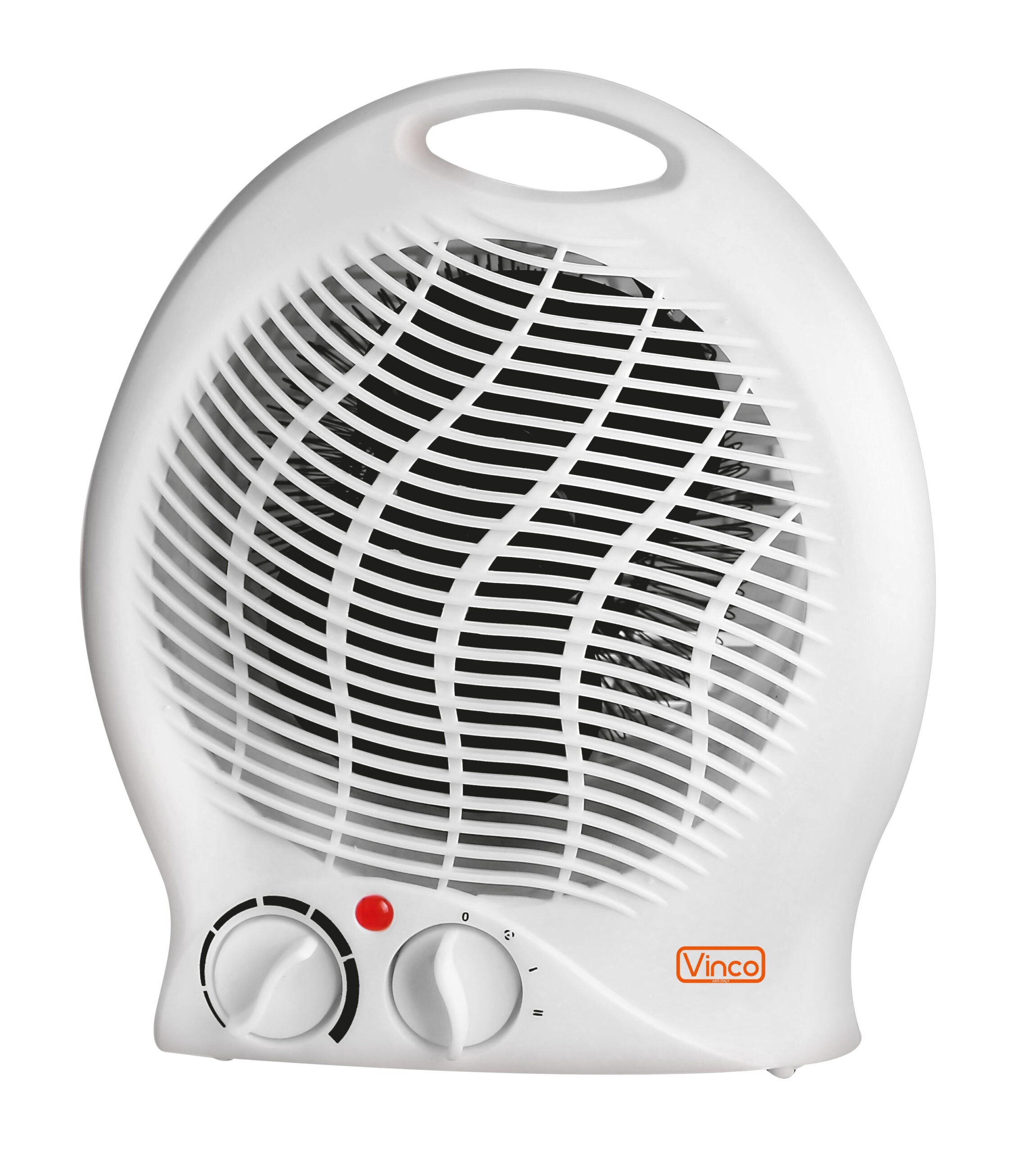 Termoventilatore scaldabagno con termostato e protezione anti surriscaldamento