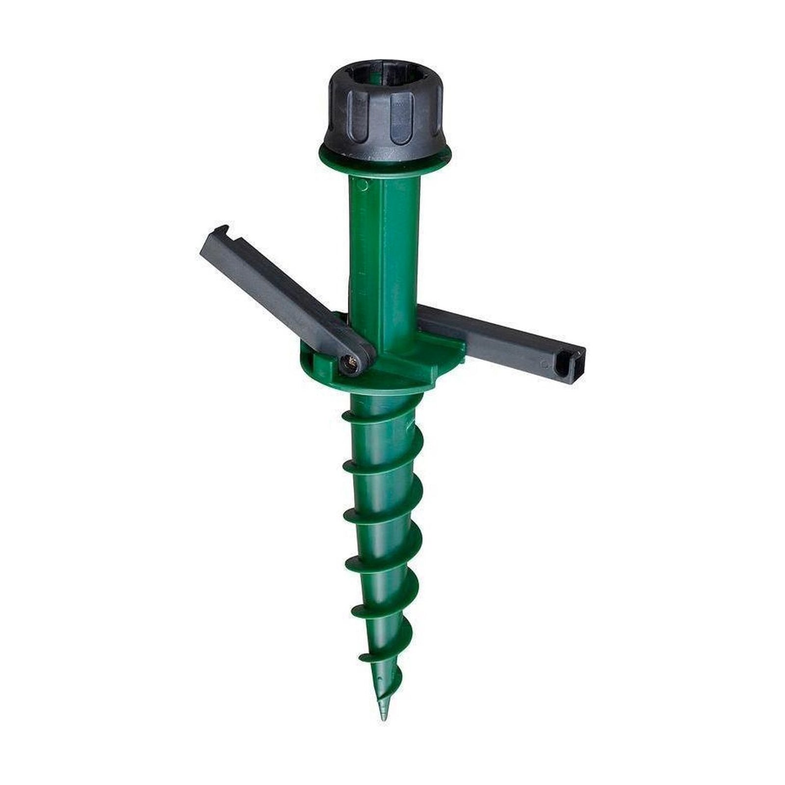 Supporto per ombrelloni da mare con trivella per fissaggio ombrelloni