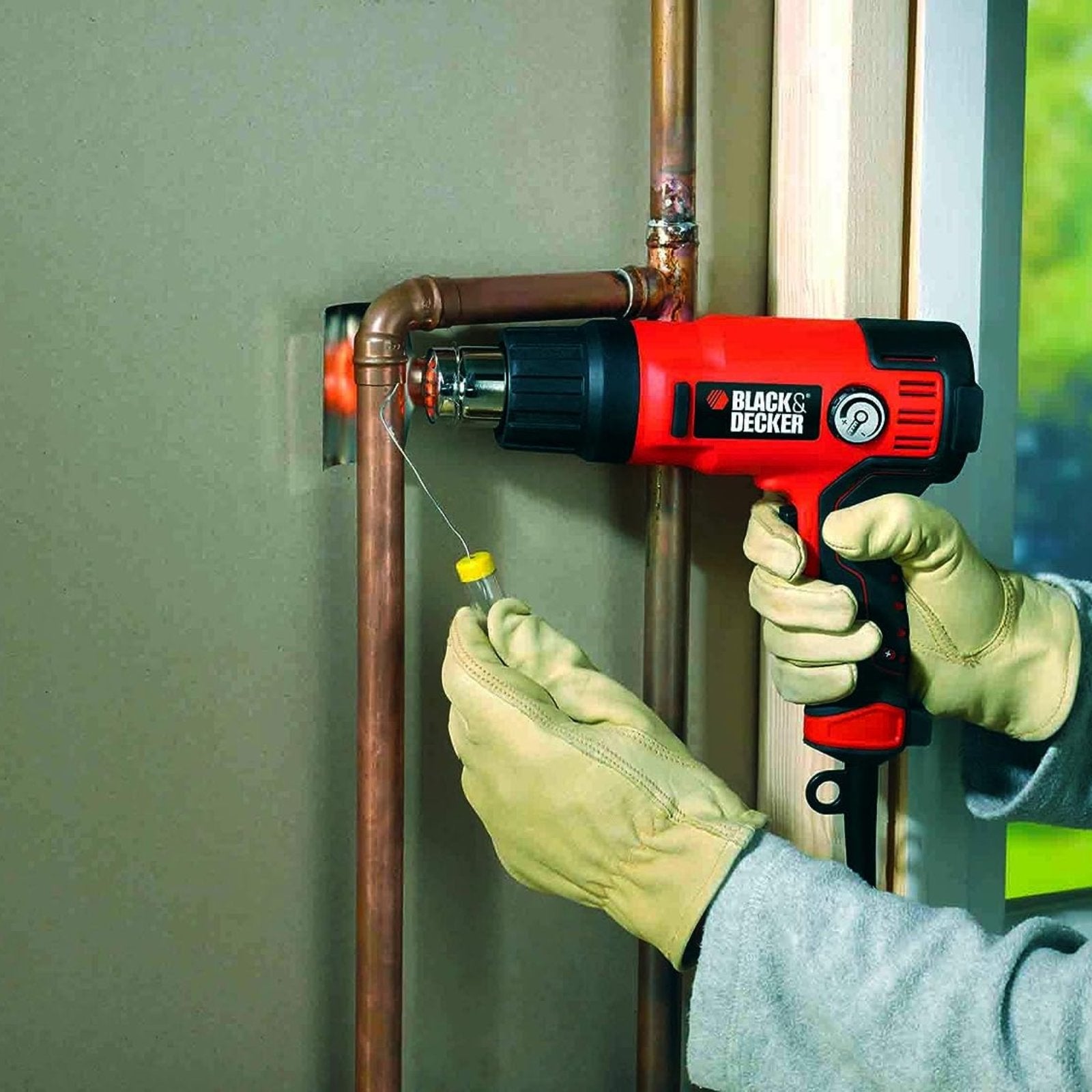 Pistola termica "KX2200K-QS" con doppia regolazione calore 2000W