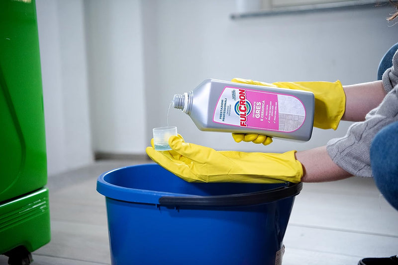 Detergente neutro "Fulcron" per lavare i pavimenti in cotto e pietre naturali, da 1 litro