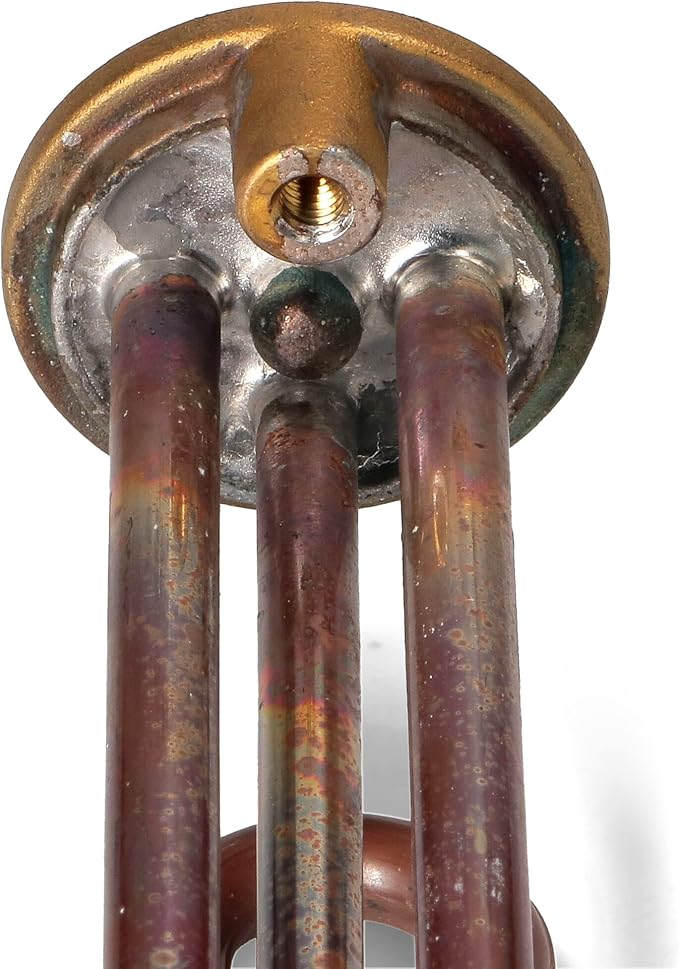 Resistenza scaldacqua rame 1200w tipo "Ricurvo Filettato"