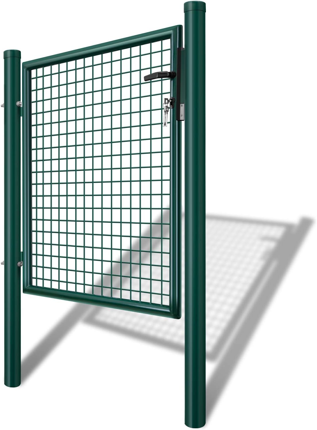 Cancello pedonale per recinzione con pannelli rigidi modulari "Border" maglia 5 x 5 cm