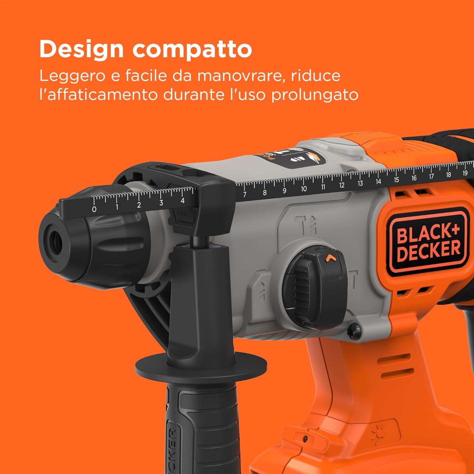 Tassellatore "BCD900E2K-QW" con attacco SDS plus da 18 V