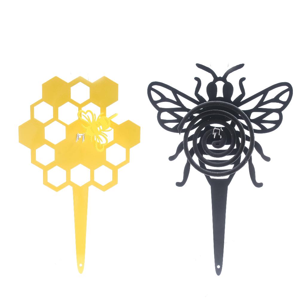 Porta zampirone "Ape e Alveare" da vaso, antizanzare da Esterno, da 22 x 34 cm