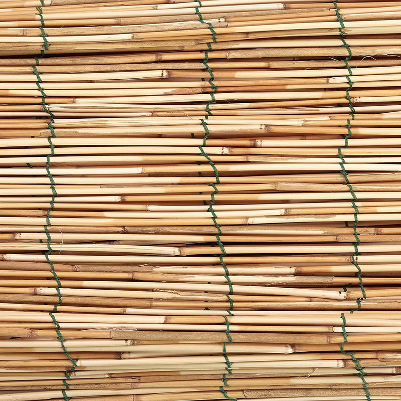 Tapparella in arelle di bamboo con carrucola e legatura in nylon