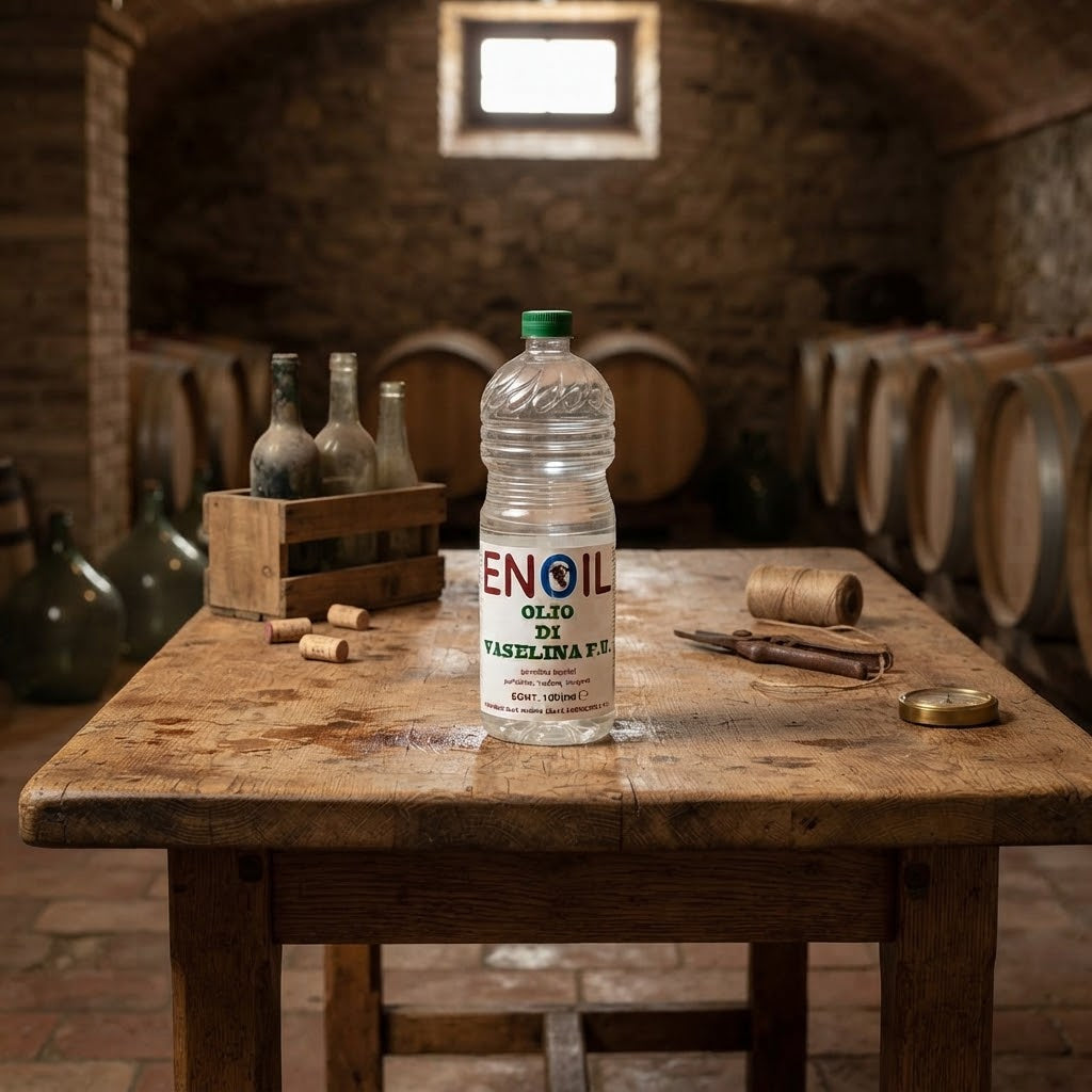 Olio di vaselina "Spirit" B/50 ad uso enologico per galleggiante ad olio 1000 mL