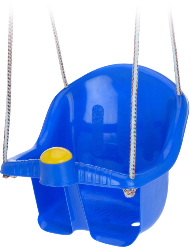 Seggiolino di ricambio altalena in plastica con clacson e protezione a T per bambini da 1 - 3 anni