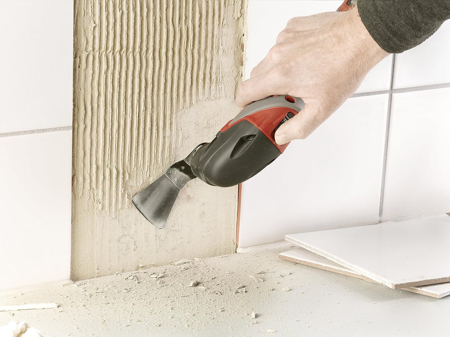 Raschietto duro ideale per utensile multifunzione con dimensioni 52 x 26 mm