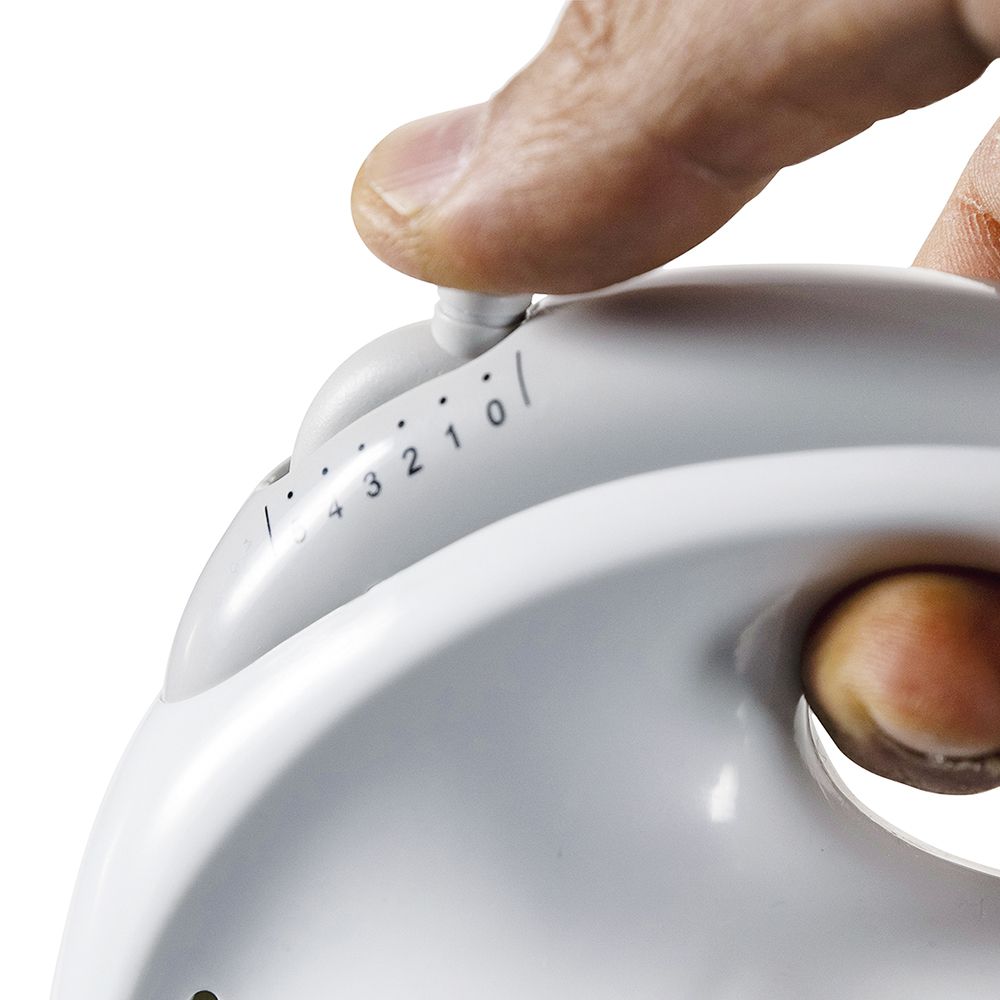 Sbattitore con fruste "Extra slim" ad anelli a 5 velocità e con tasto espulsione fruste