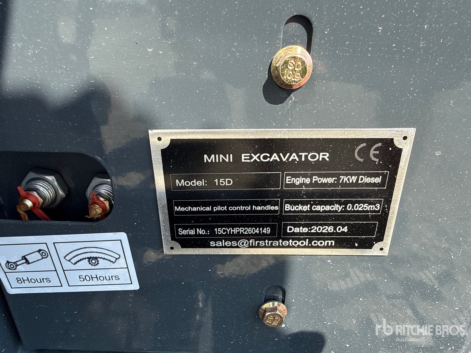 Mini escavatore 15 Q.li VICSEC VC15D con Pollice Meccanico (2026) – Nuovo