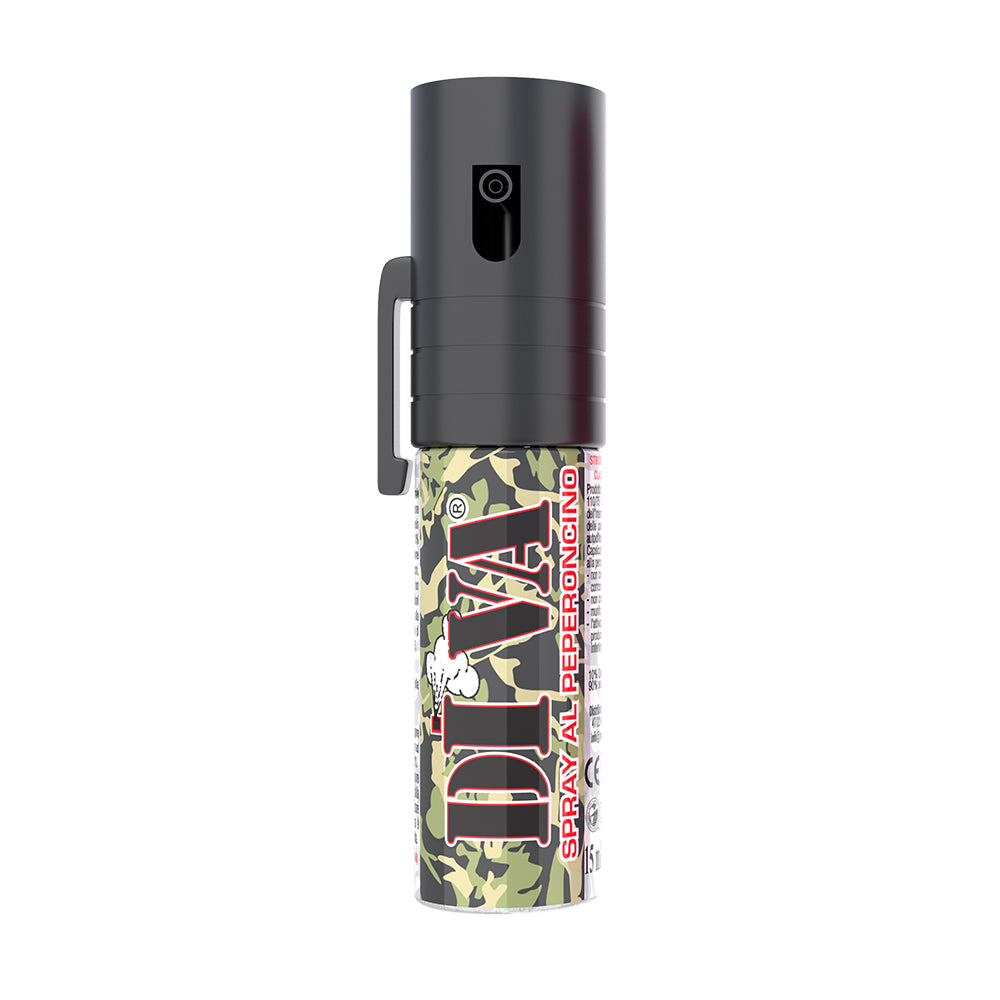 Spray al peperoncino DIVA camuffato, da 15 ml, getto spray nebulizzato 2 mt
