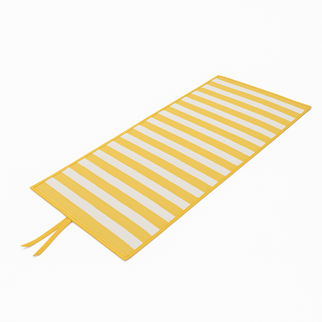 Stuoia da spiaggia in polipropilene, leggera e resistente da 60 x 180 cm