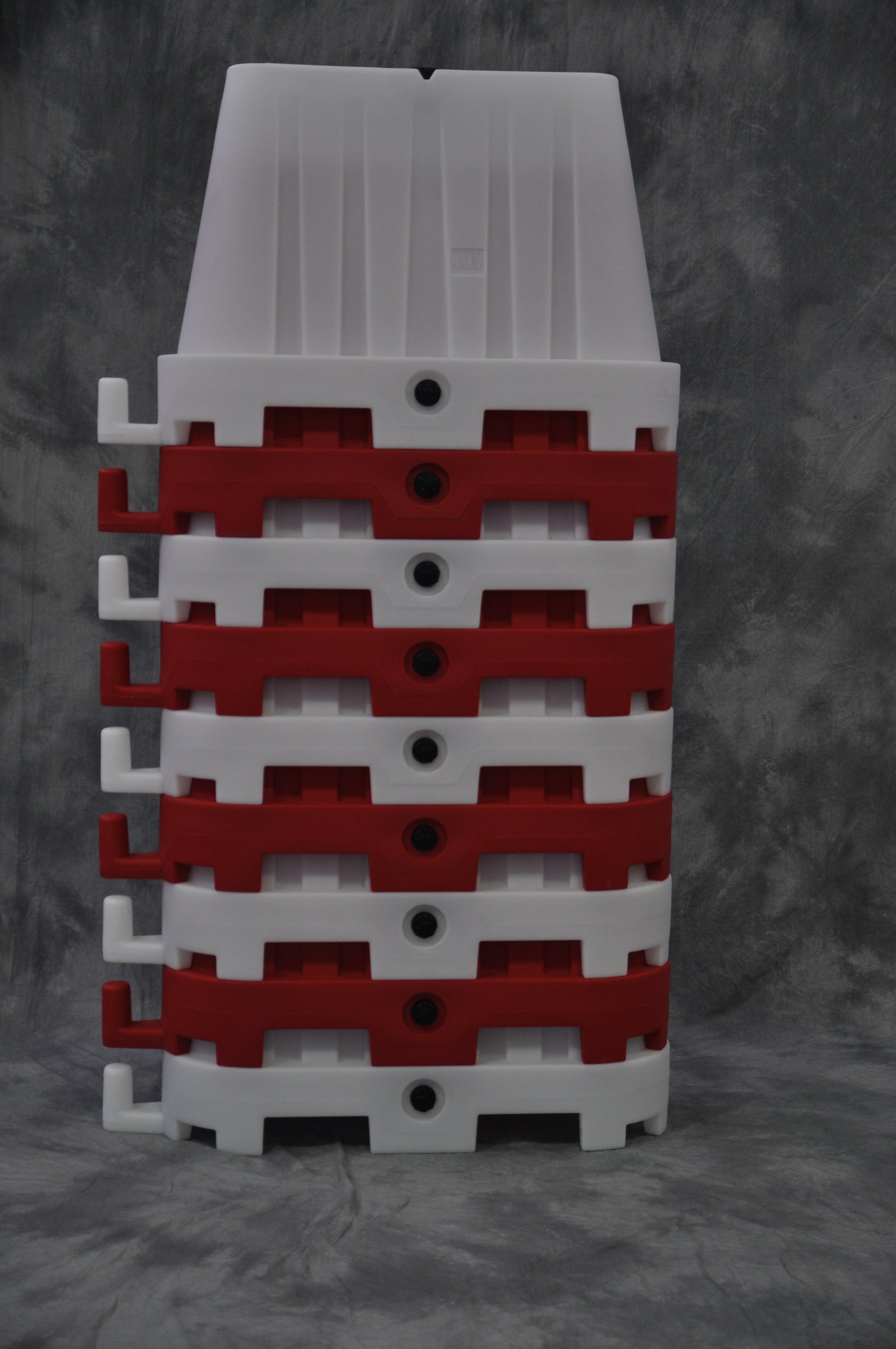 Dispositivo di sicurezza New Jersey Barriera Stradale in Plastica per Cantieri Impilabile