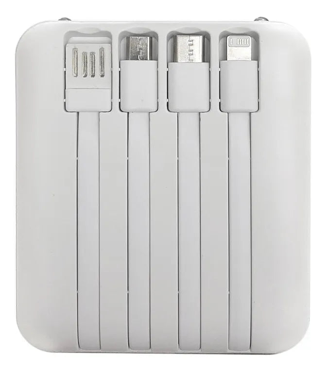 Caricabatteria portatile powerbank con cavi e wireless Tecnologia MagSafe