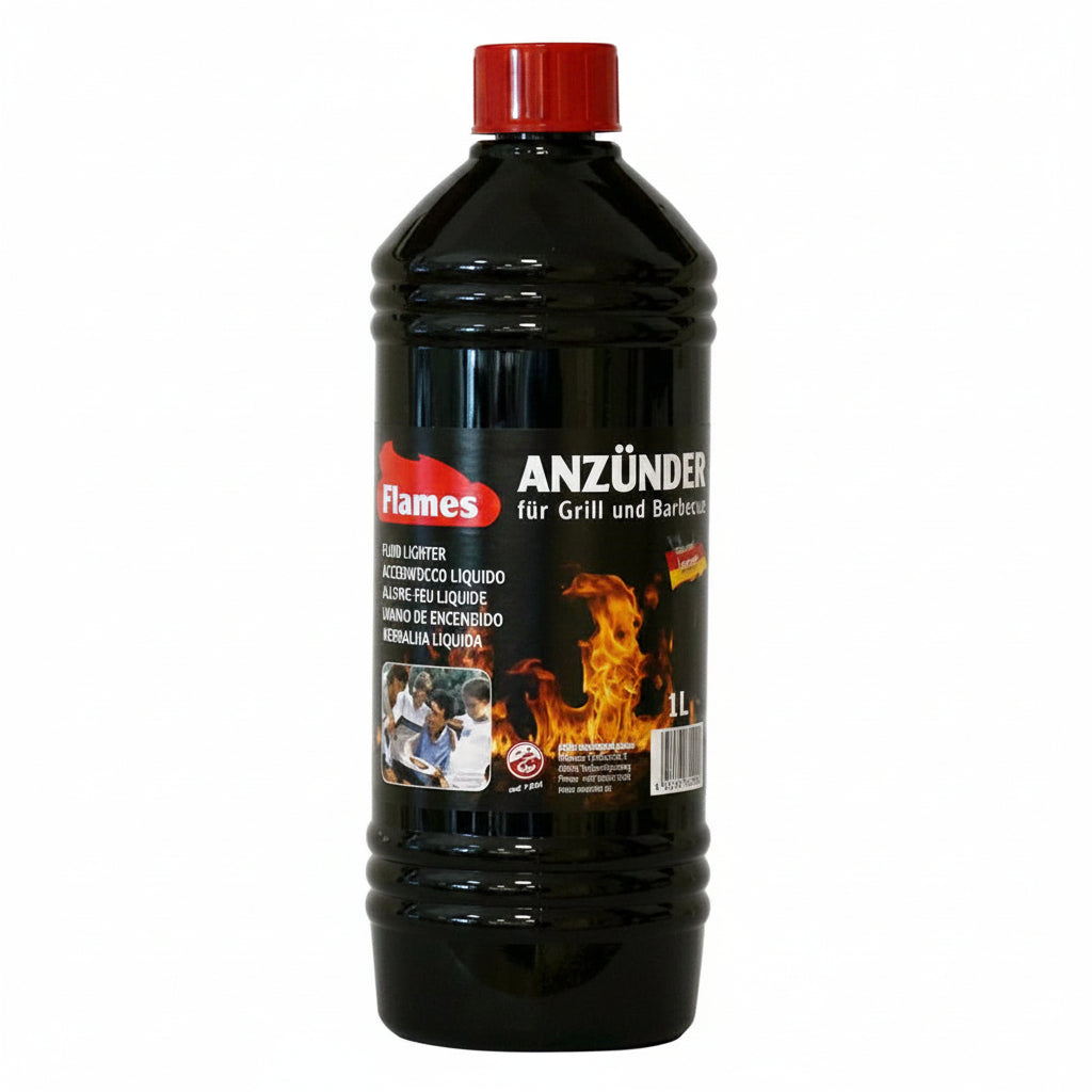 Accendi fuoco liquido per barbecue stufe e caminetti da 1 lt