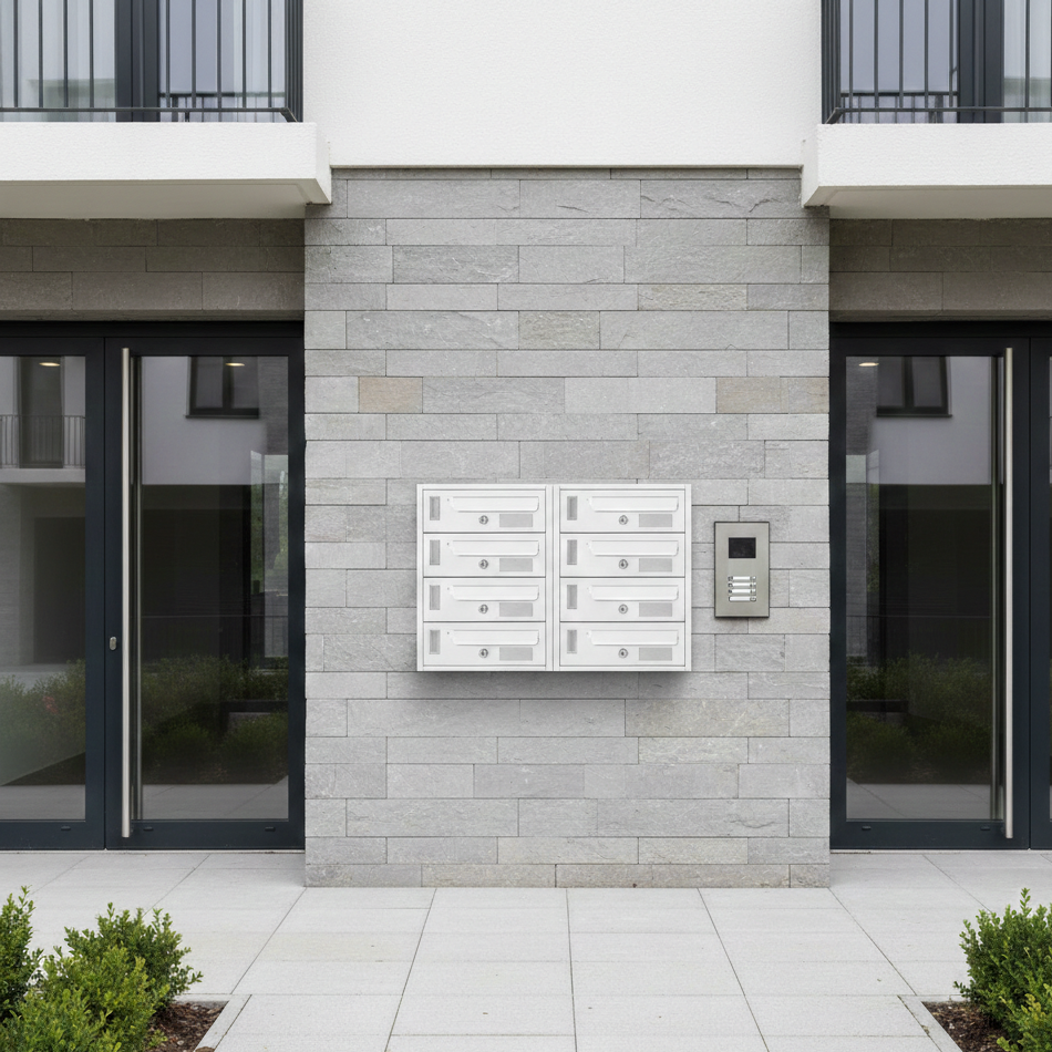Cassetta postale condominiale da muro buca lettere componibile "Made in Italy"