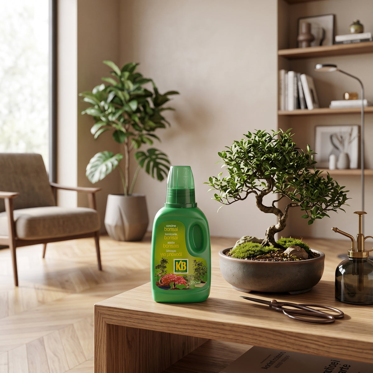 Concime liquido per bonsai fertilizzante rinverdente, evita la caduta delle foglie 250 ml