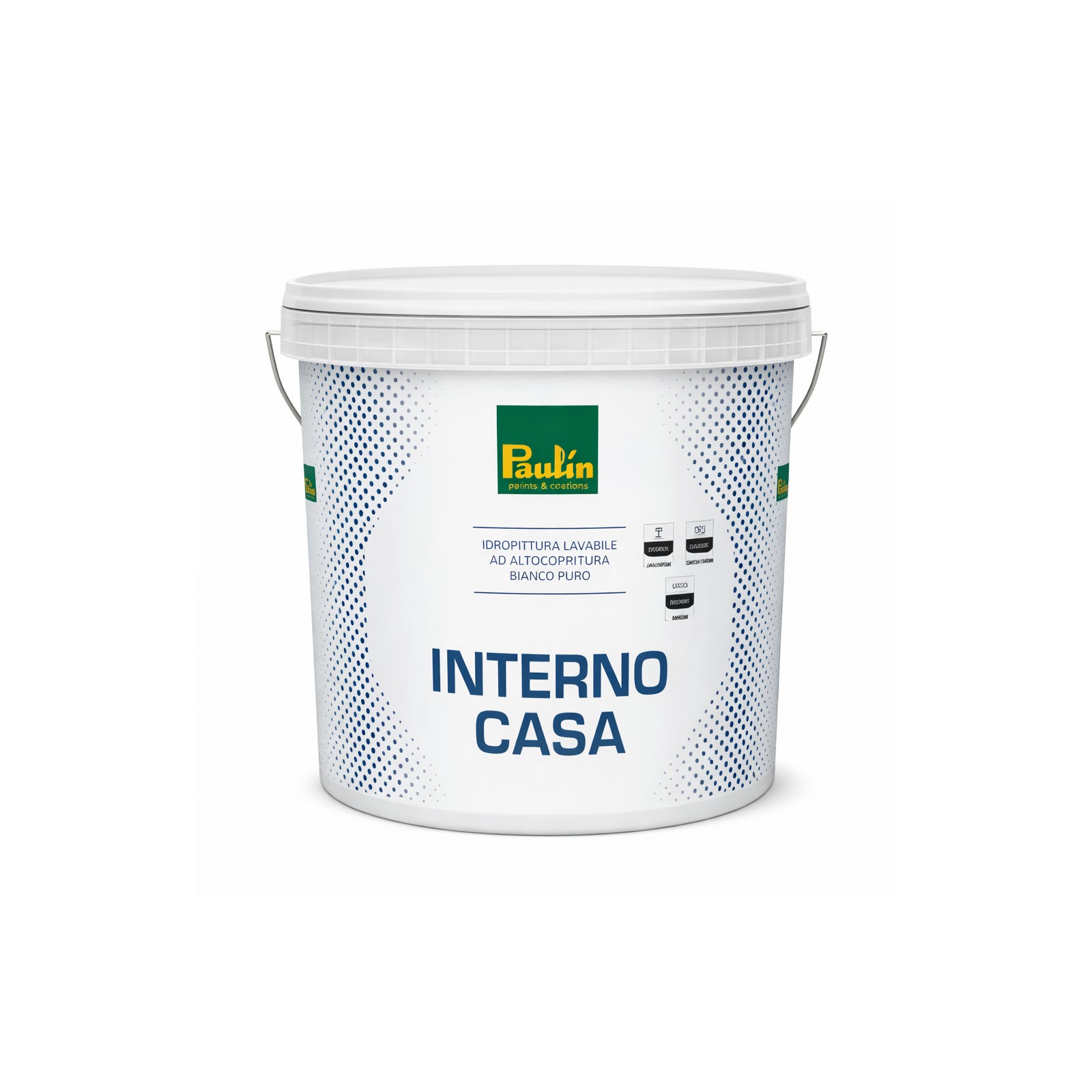 Interno casa Idropittura Lavabile Opaca ad Alta Copertura per Ambienti Interni
