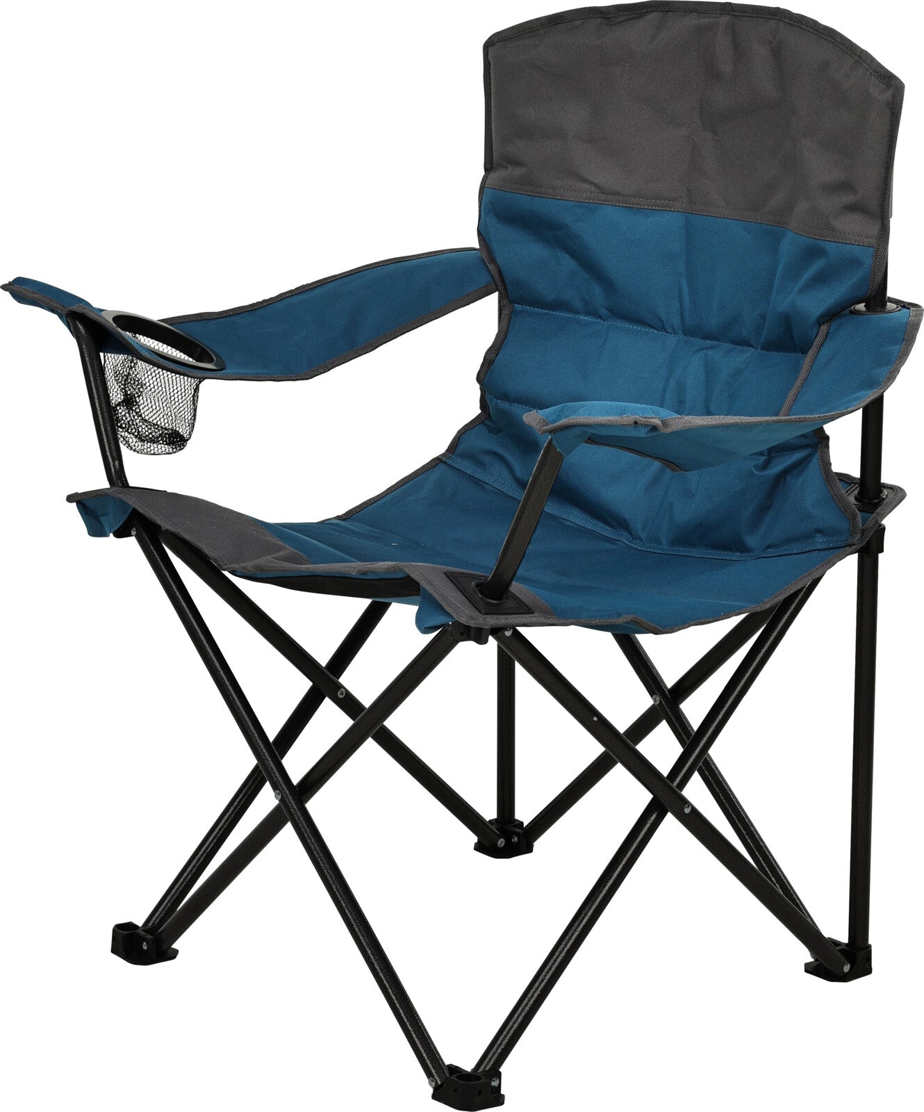 Sedia da mare chaise pliante, colore blu, resistente e comoda da 85 x 55 x 83 cm