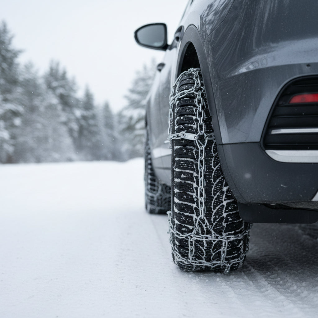 Catene da neve omologate "Start" con sistema di tensionamento autobloccante