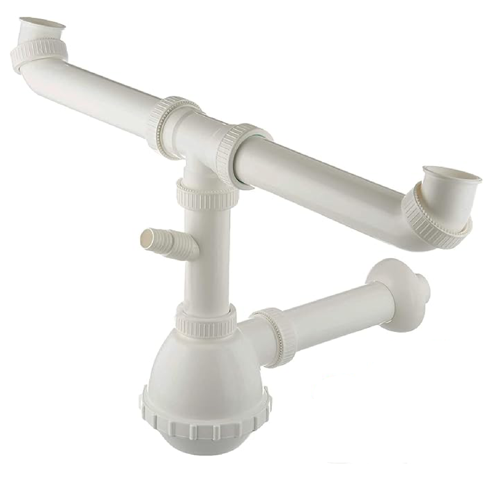 Sifone per lavello e cucina in polipropilene con guarnizioni