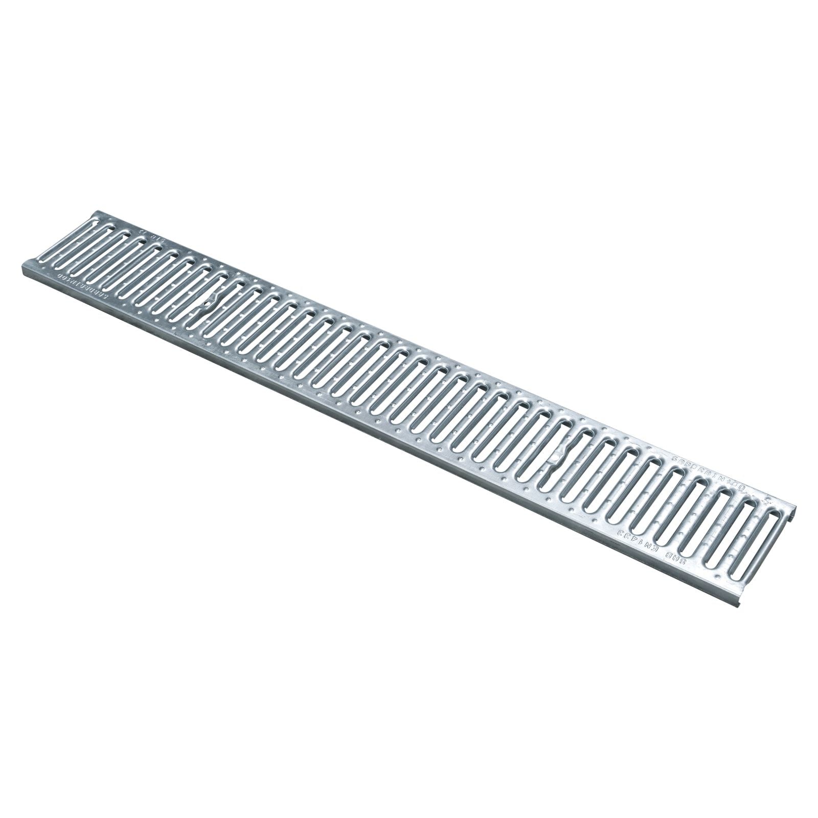 Griglia pedonabile per canaletta A15 Compact in ferro zincato Griglia pedonabile per canaletta A15 Compact in ferro zincato