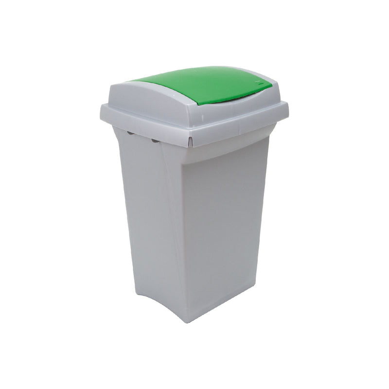 Bidone "Recycling" per immondizia in polipropilene 50 lt