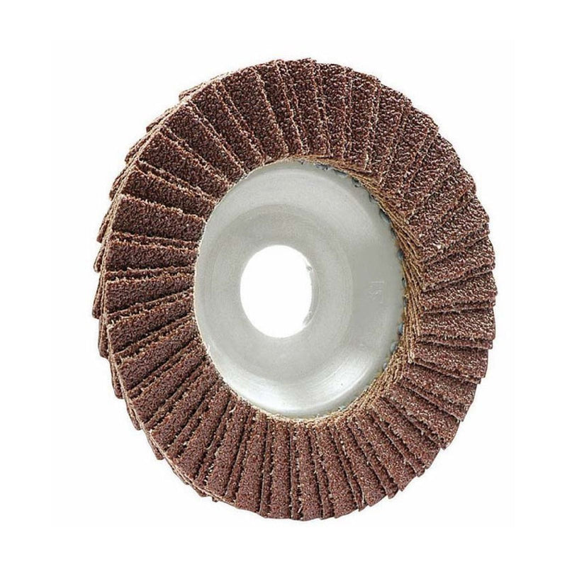 Disco lamellare con supporto in nylon abrasivo per ferro, legno e plastica