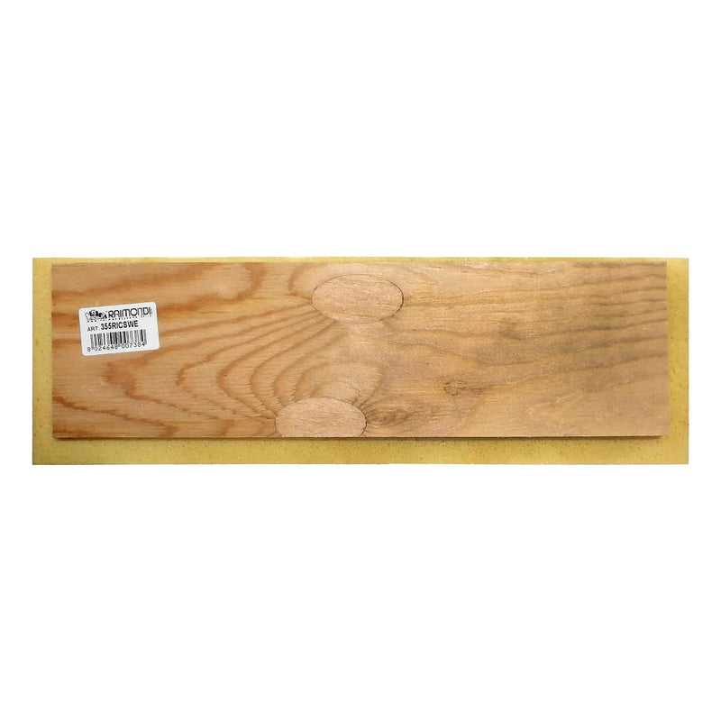 Spugna di ricambio per frattone con supporto in legno 13 x 42 cm